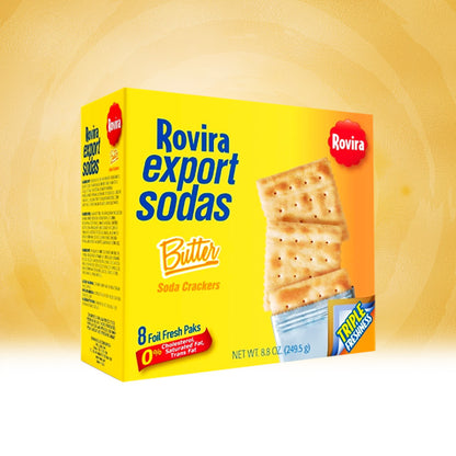 Rovira export sodas Butter