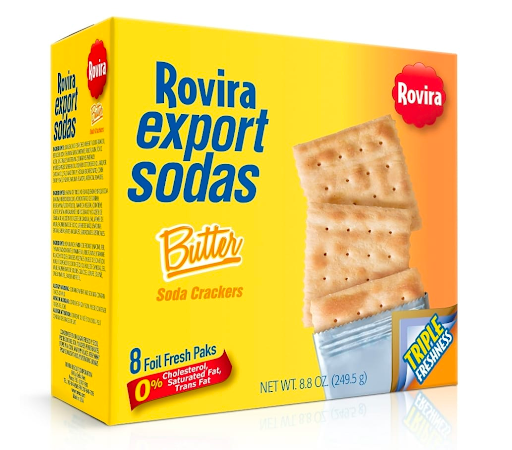 Rovira export sodas Butter